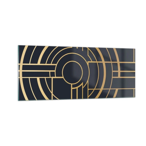 Billede på glas - At vende tingene på hovedet - 100x40 cm