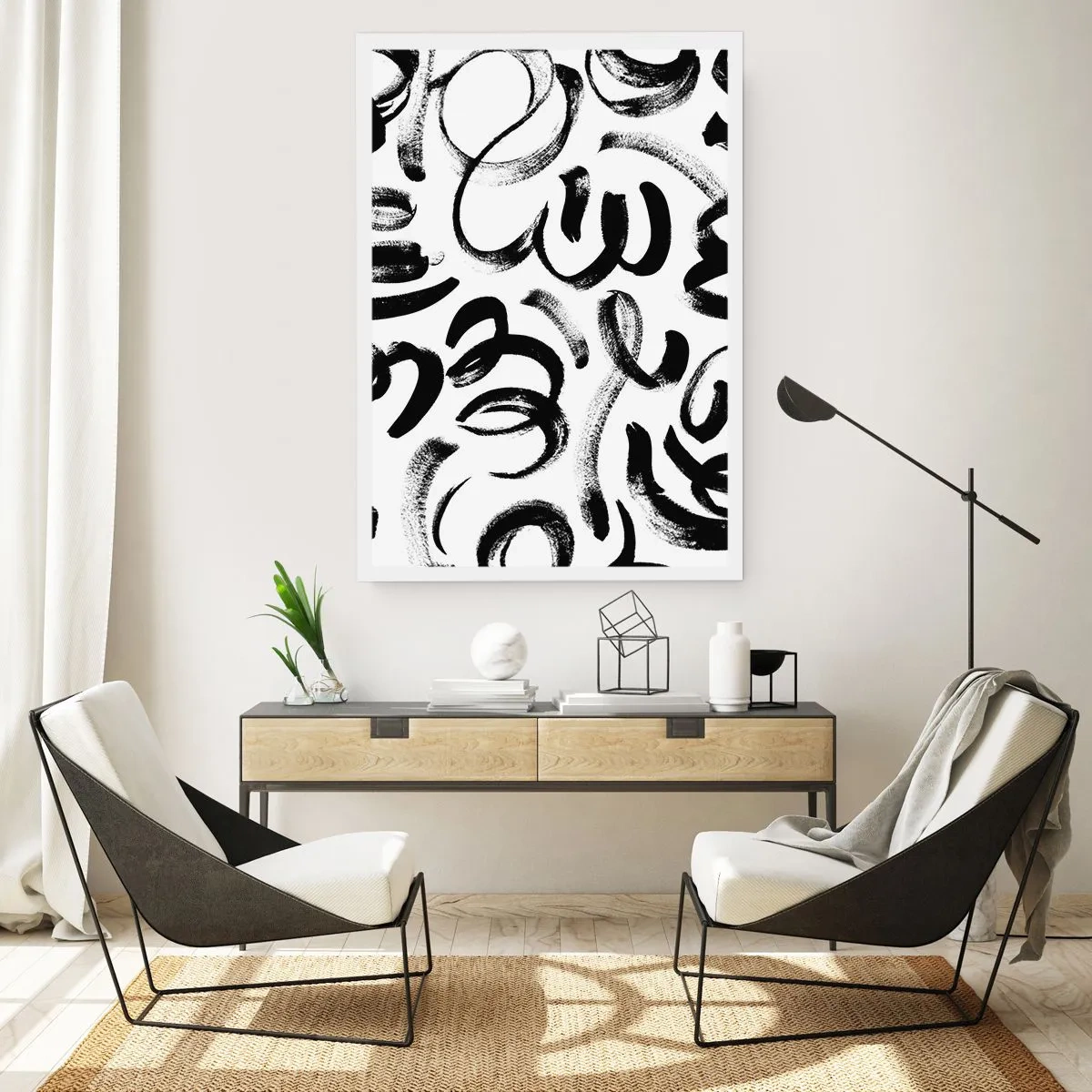 Plakat - I sort og hvidt - 30x40 cm