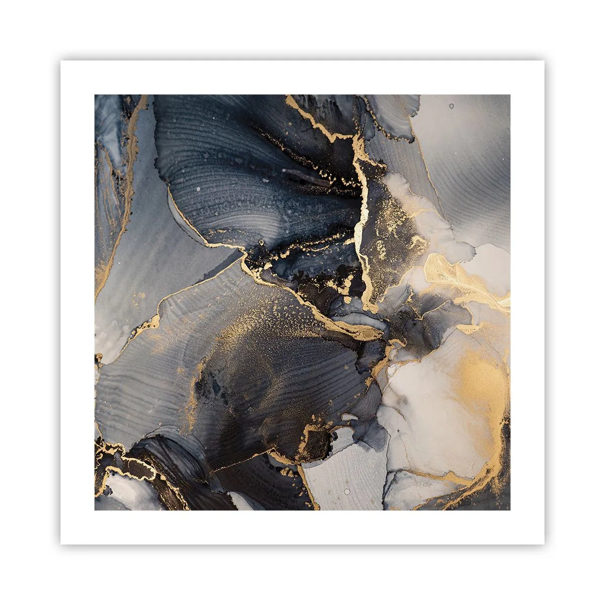 Plakat - Livet af sten - 50x50 cm