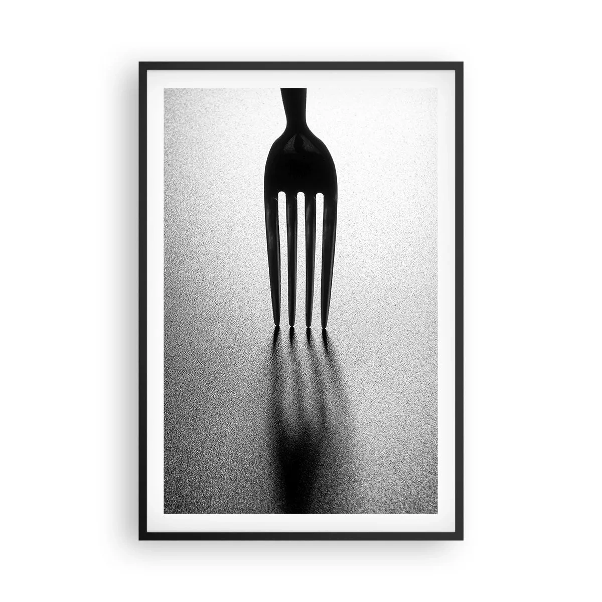Plakat i sort ramme - Lys og skygge - 61x91 cm