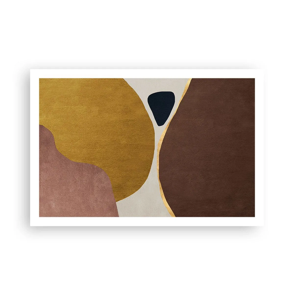 Plakat - Abstraktion - et sted i rummet - 91x61 cm