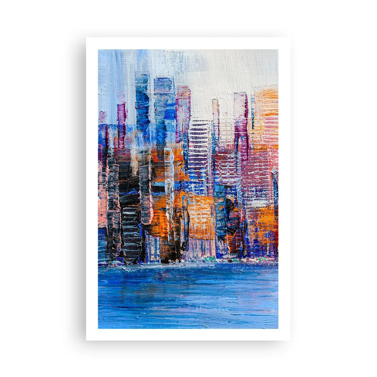 Plakat - En glad metropol - 61x91 cm