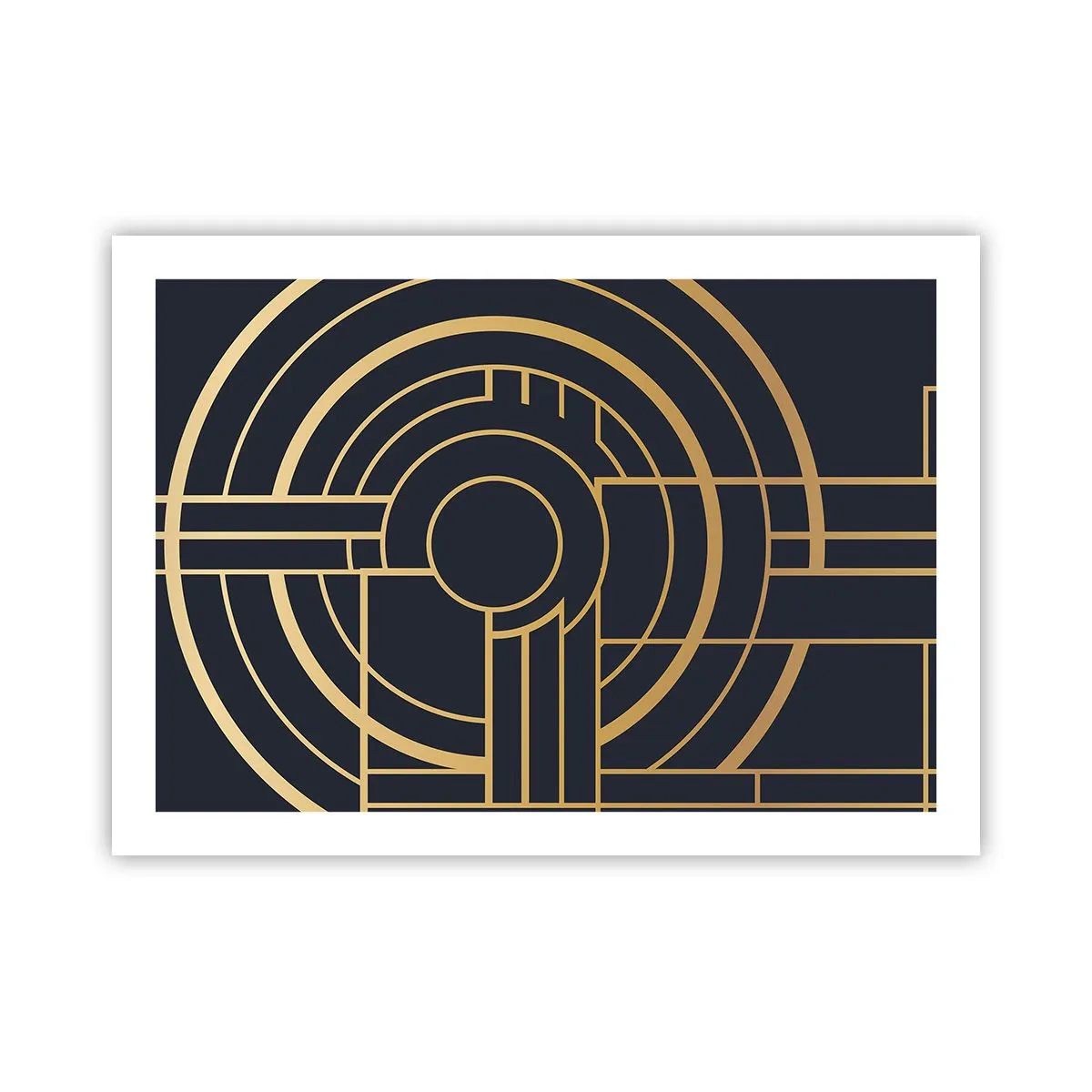 Plakat - At vende tingene på hovedet - 70x50 cm