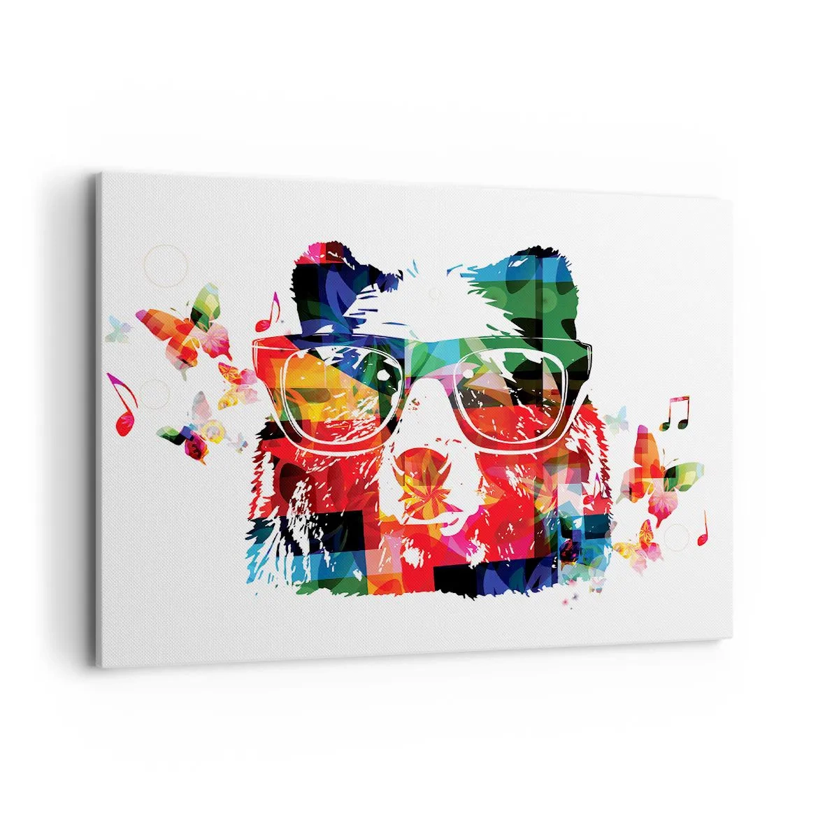 Lærredstryk - Billede på lærred - Jeg elsker det! - 100x70 cm