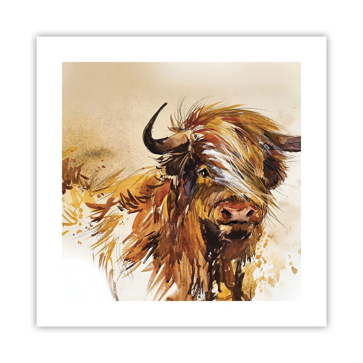 Plakat - Jægerens stolthed - 40x40 cm