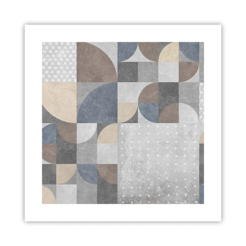 Plakat - Keramisk fantasi - 40x40 cm