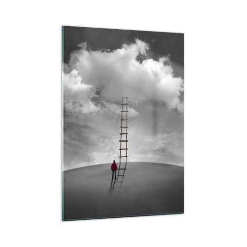 Billede på glas - Alt er muligt - 50x70 cm