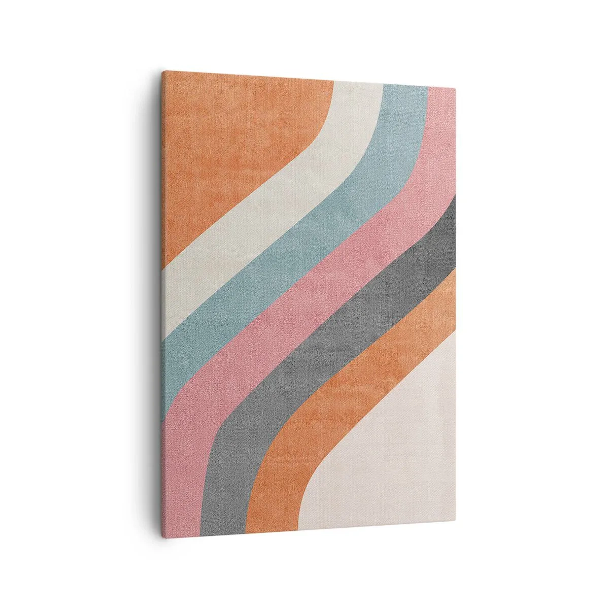 Lærredstryk - Billede på lærred - Diagonal komposition - bevægelse - 50x70 cm