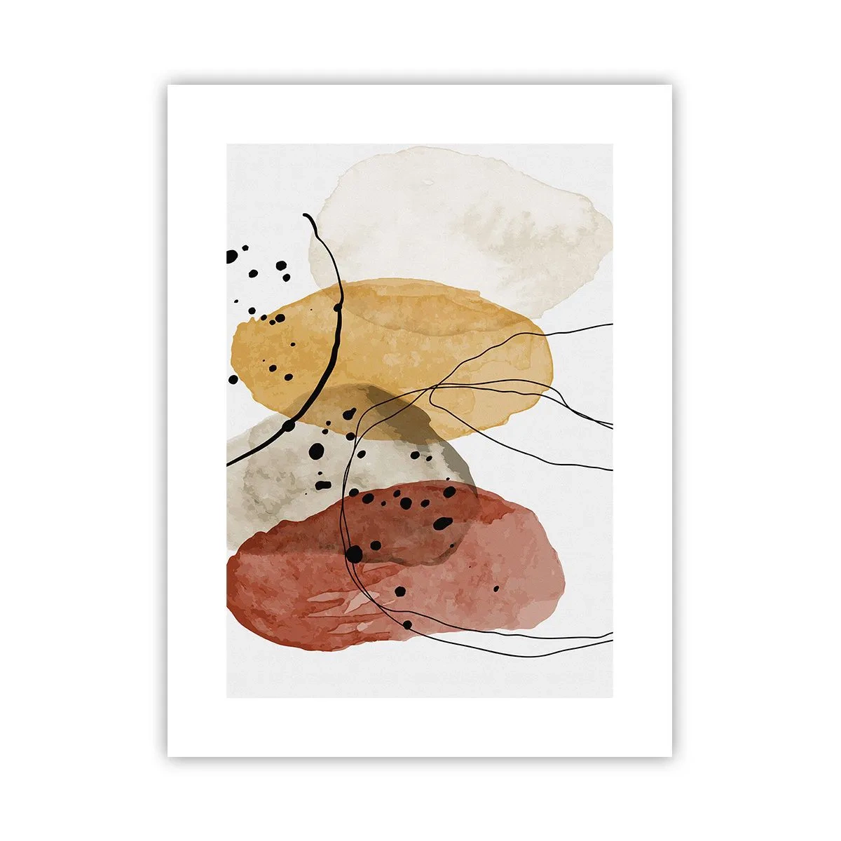 Plakat - Som lys, klar luft - 30x40 cm