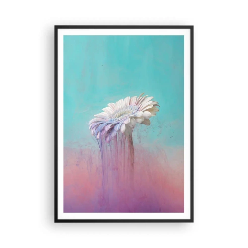 Plakat i sort ramme - Blomster efter døden - 70x100 cm