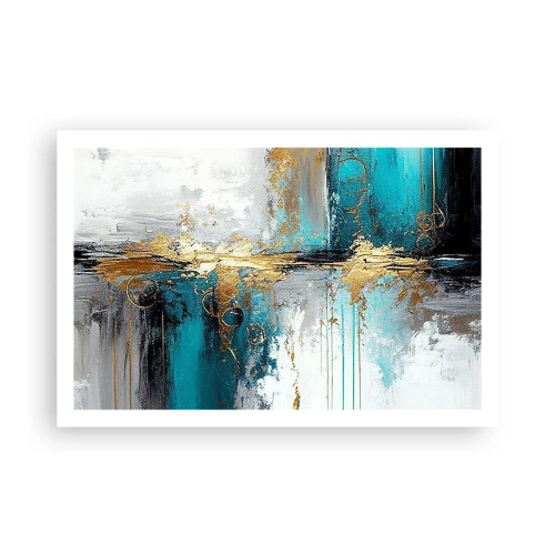 Plakat - Alting flyder - 91x61 cm