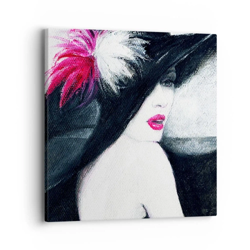 Lærredstryk - Billede på lærred - Altid et mysterium - 40x40 cm