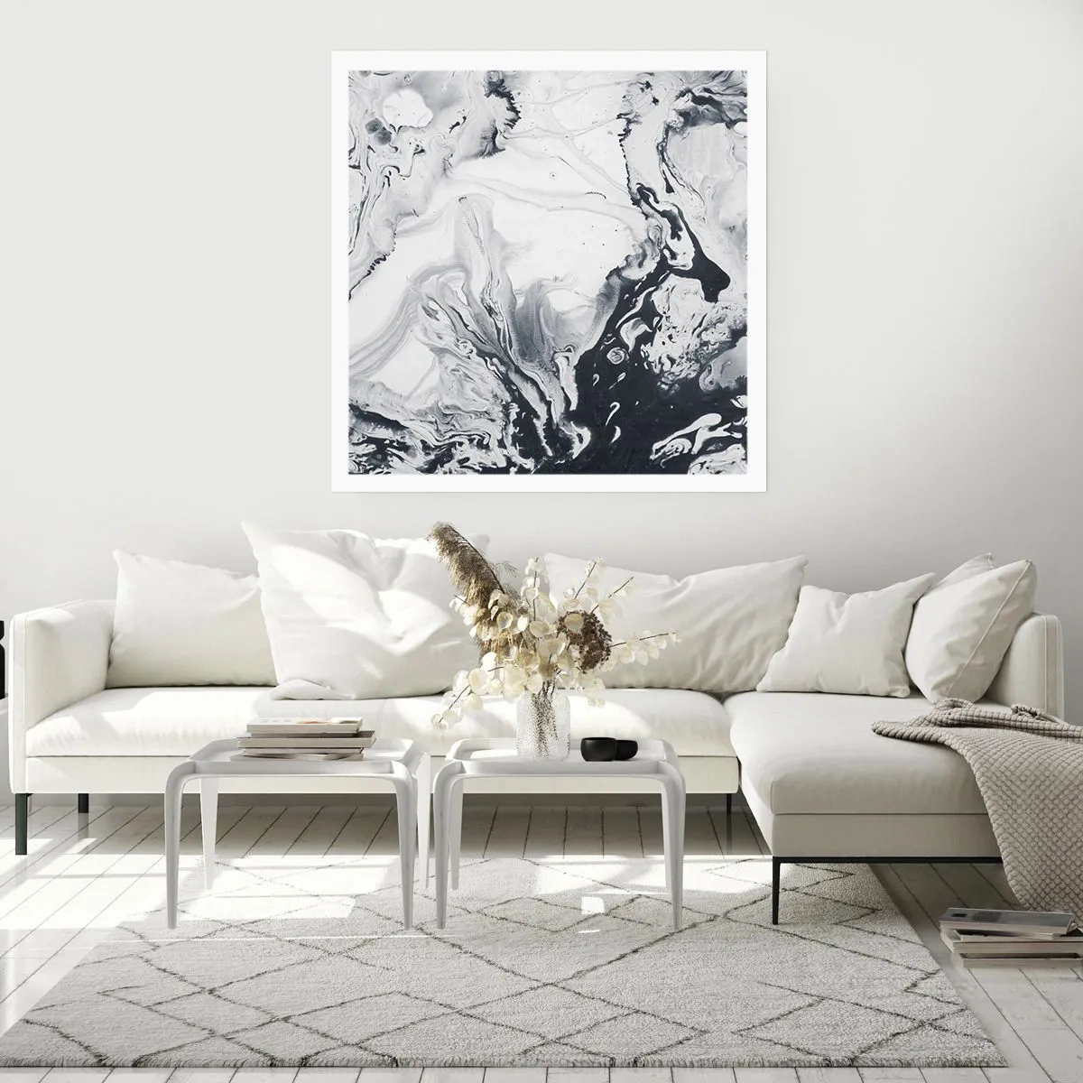 Plakat - Jordens indre - 60x60 cm