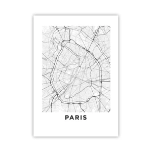 Plakat - Paris' blomst - 70x100 cm
