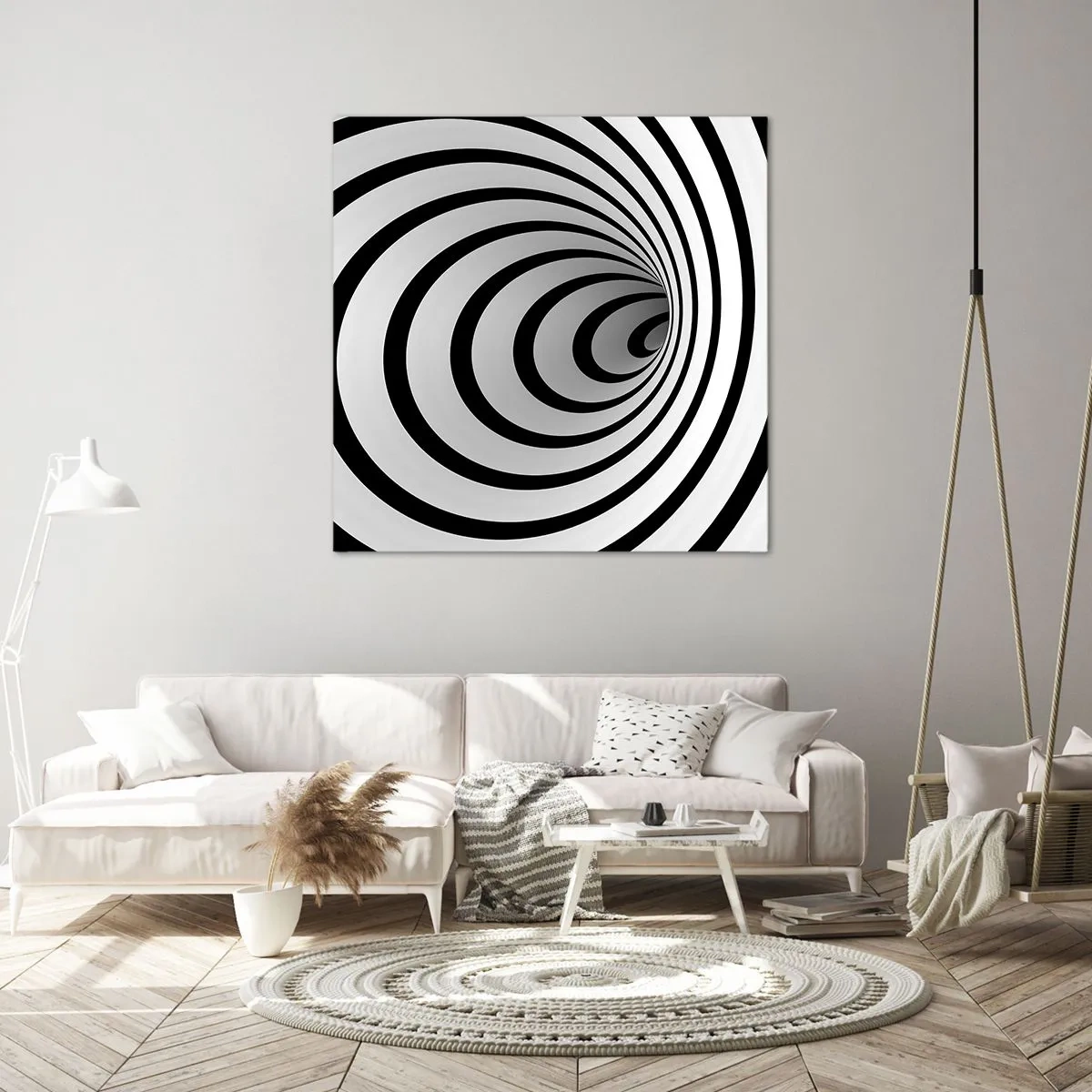 Lærredstryk - Billede på lærred - Kan du heller ikke modstå det? - 60x60 cm