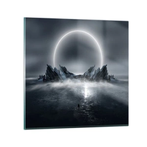 Billede på glas - En finale på en historie - 30x30 cm