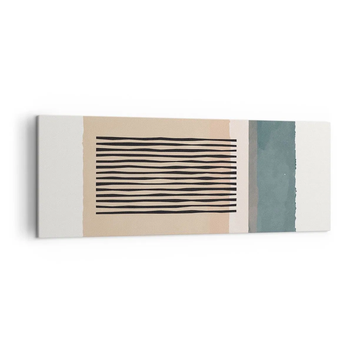 Lærredstryk - Billede på lærred - Alt er i god stand - 140x50 cm