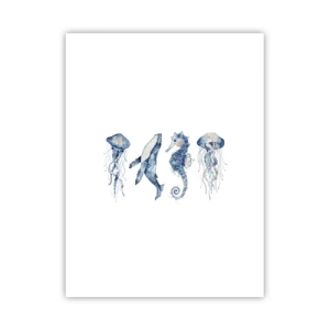 Plakat - Havets vidundere - 30x40 cm