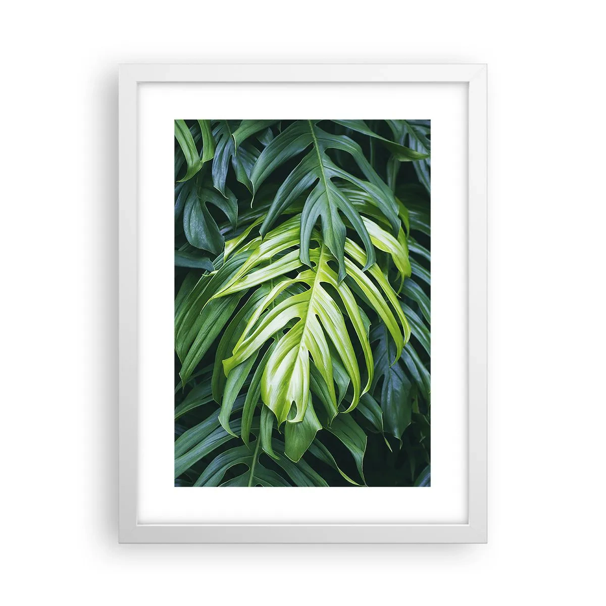 Plakat i hvid ramme - Fordyb dig i friskhed - 30x40 cm