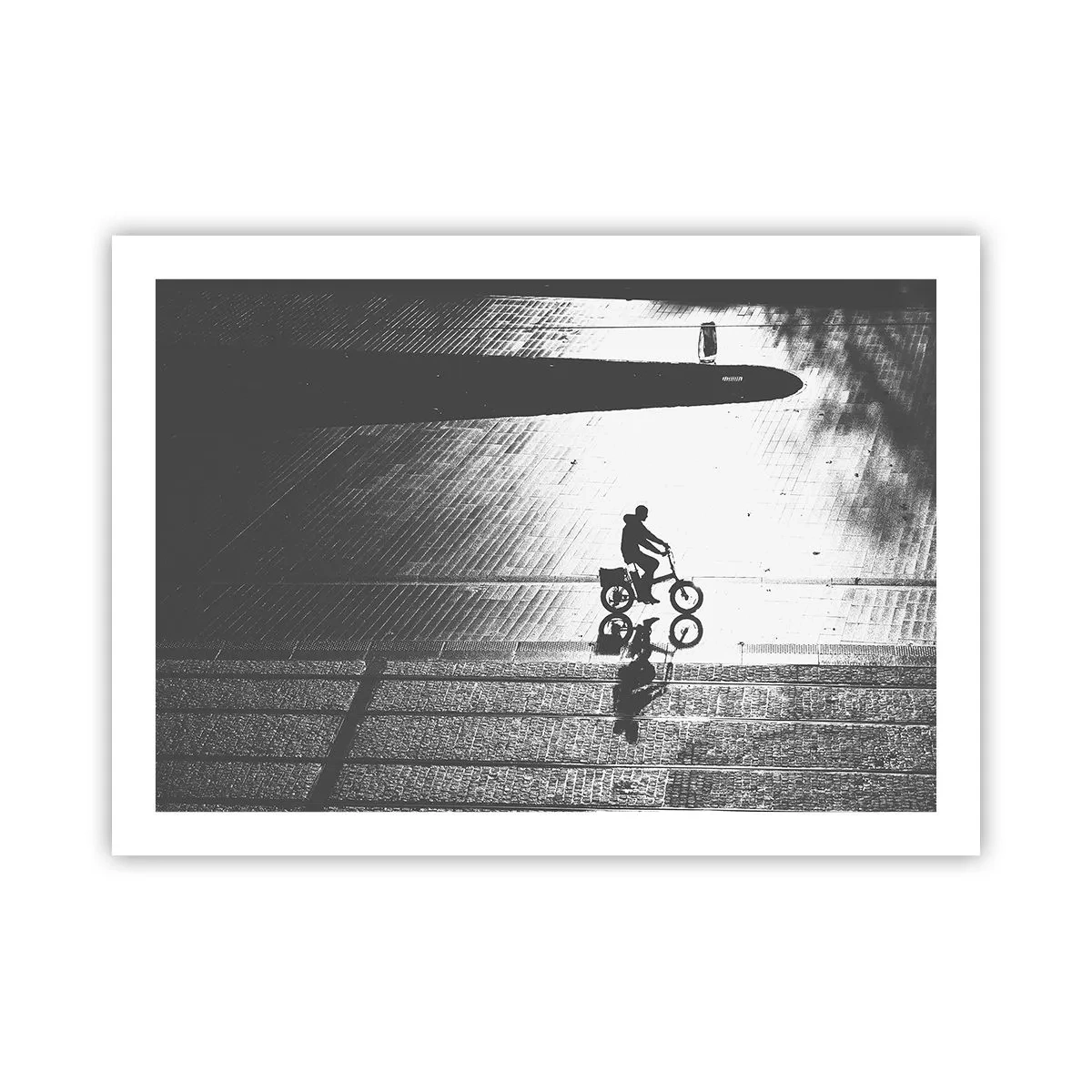 Plakat - Fremad, gennem byen - 70x50 cm