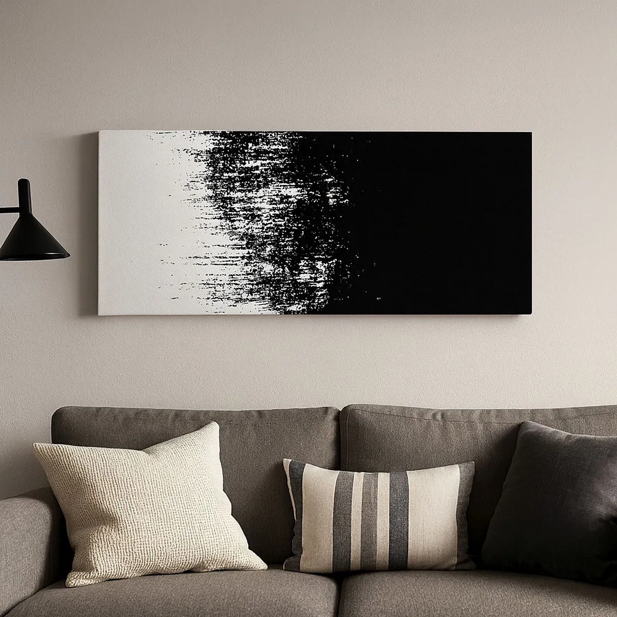 Lærredstryk - Billede på lærred - Og vinderen er... - 100x40 cm