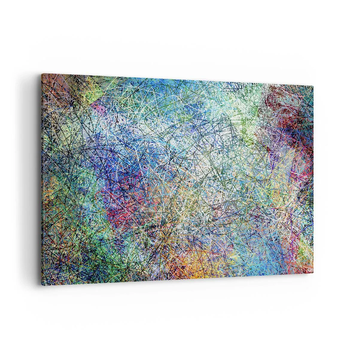 Lærredstryk - Billede på lærred - Så enkelt er det ikke - 120x80 cm