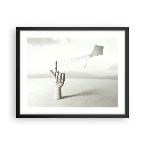 Plakat i sort ramme - Styrkeprøve - 50x40 cm