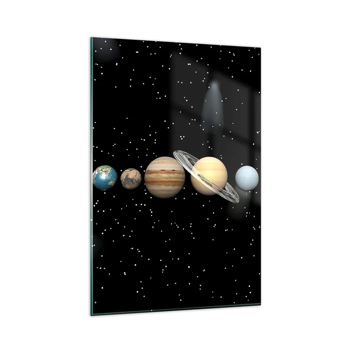 Billede på glas - Og planeterne er ved at blive skøre, ved at blive skøre.... - 80x120 cm