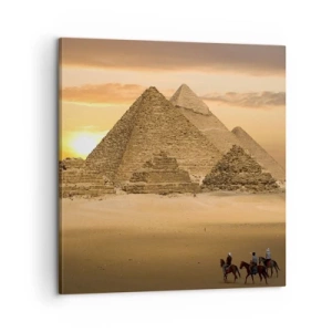 Lærredstryk - Billede på lærred - Uændret i tusindvis af år - 60x60 cm