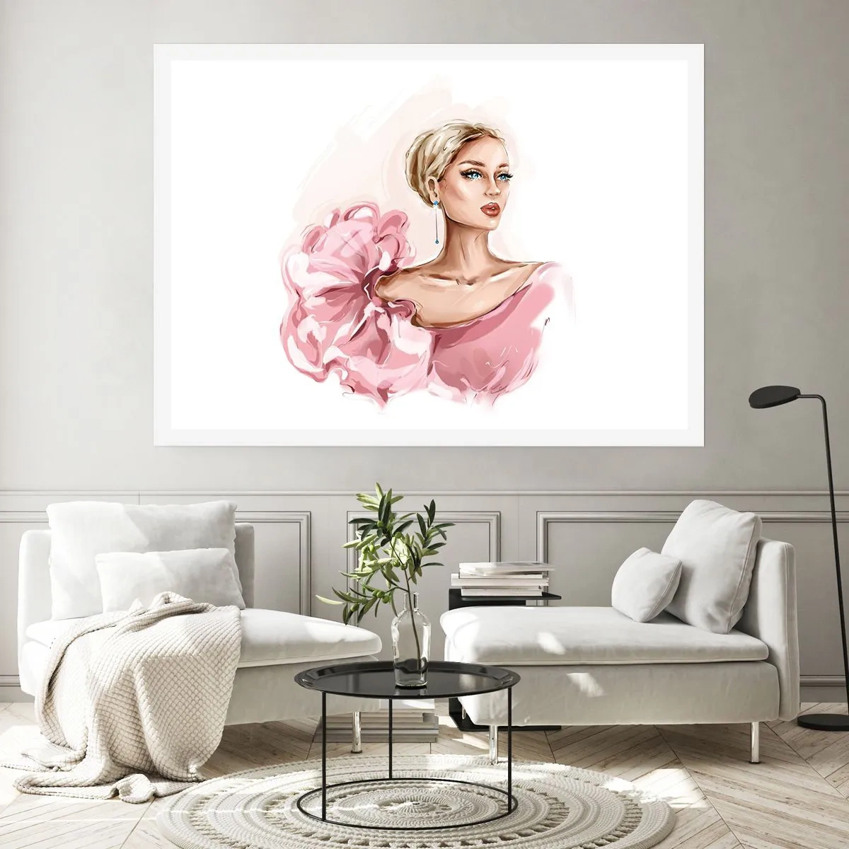 Plakat - Som malet... - 40x30 cm