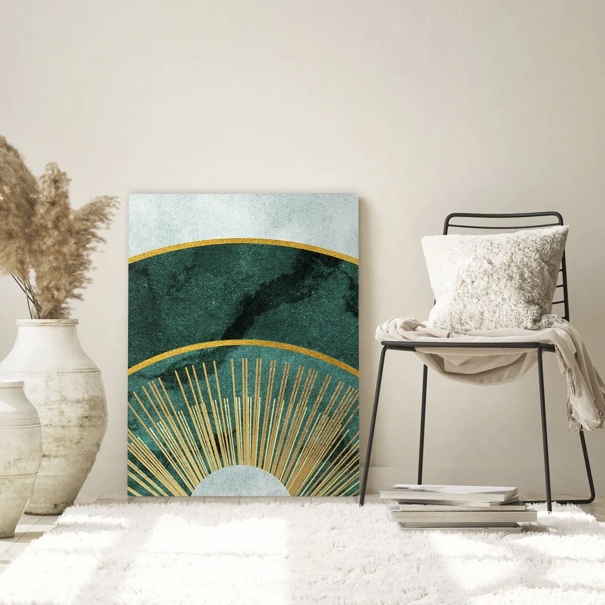 Billede på glas - Et anderledes solsystem - 70x100 cm