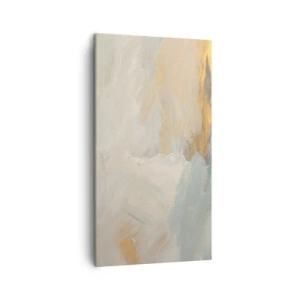 Lærredstryk - Billede på lærred - Abstraktion - blidhedens land - 45x80 cm