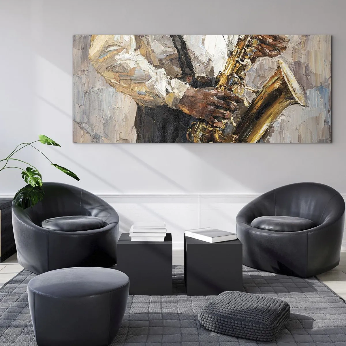 Billede på glas - Tid til at gå solo - 120x50 cm