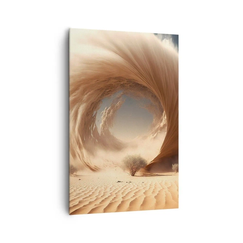 Lærredstryk - Billede på lærred - Åben portal - 80x120 cm