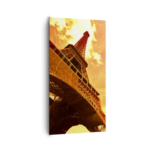 Lærredstryk - Billede på lærred - Monumental, fordi forgyldt af solen - 65x120 cm