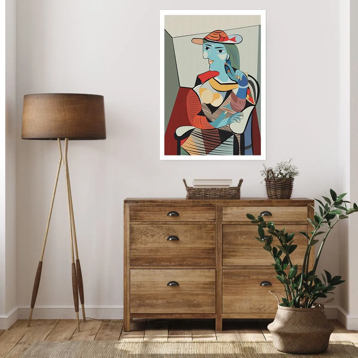 Plakat - Gennem Picassos øjne - 70x100 cm