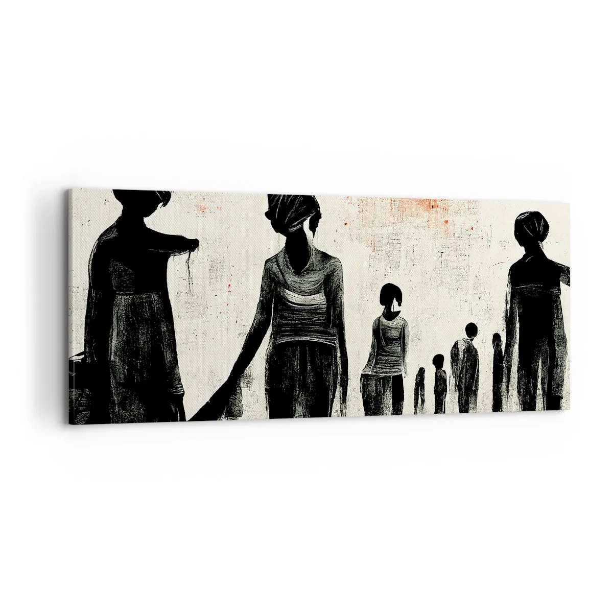 Lærredstryk - Billede på lærred - Mod ensomhed - 100x40 cm
