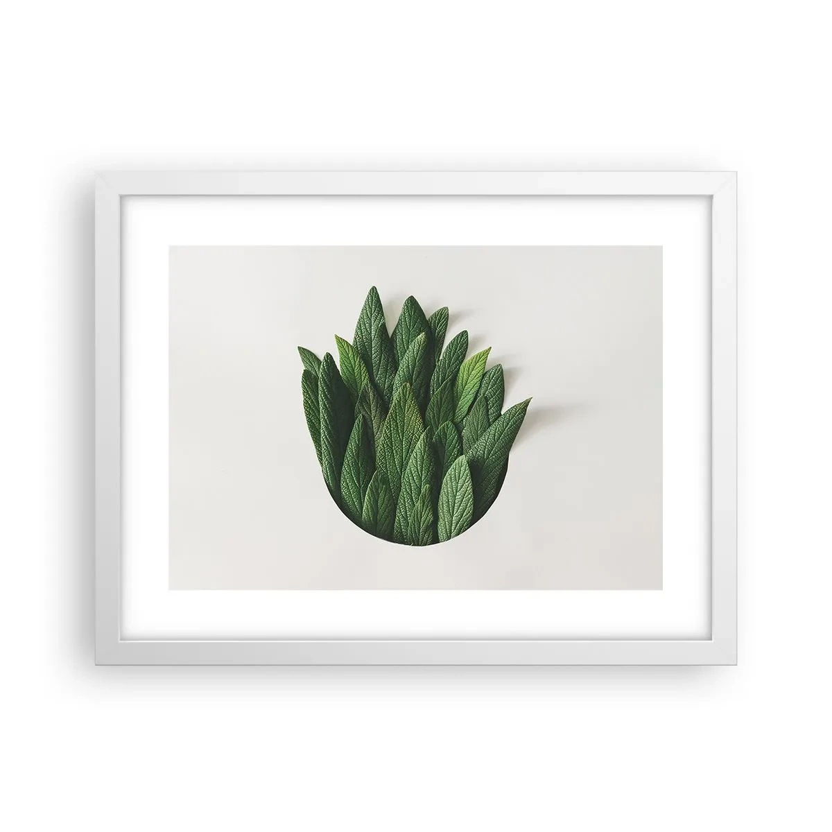 Plakat i hvid ramme - Uhæmmet nysgerrighed - 40x30 cm