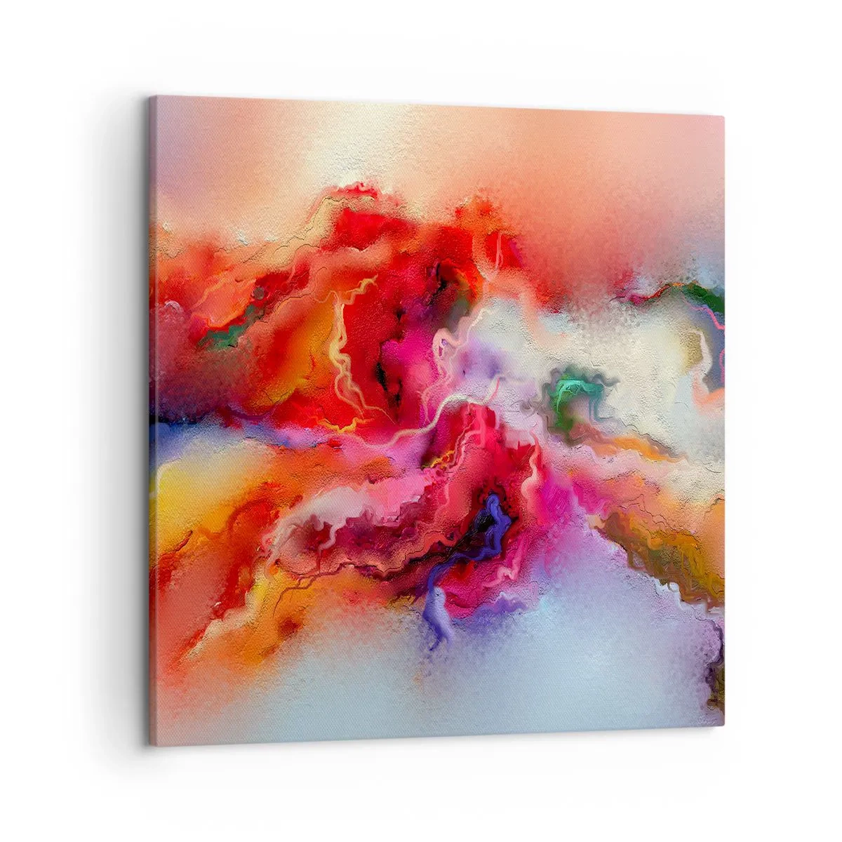 Lærredstryk - Billede på lærred - Sådan fanger du drømmen - røg - 50x50 cm