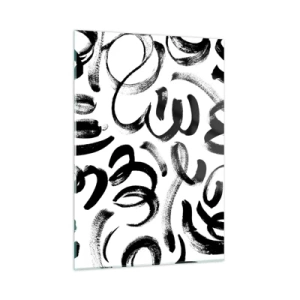 Billede på glas - I sort og hvidt - 50x70 cm