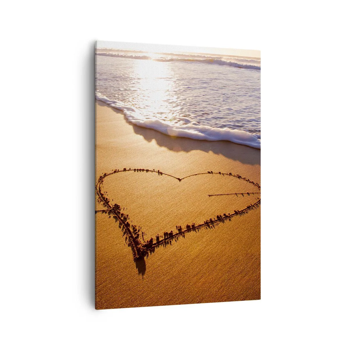 Lærredstryk - Billede på lærred - Ferie tilståelse - 70x100 cm