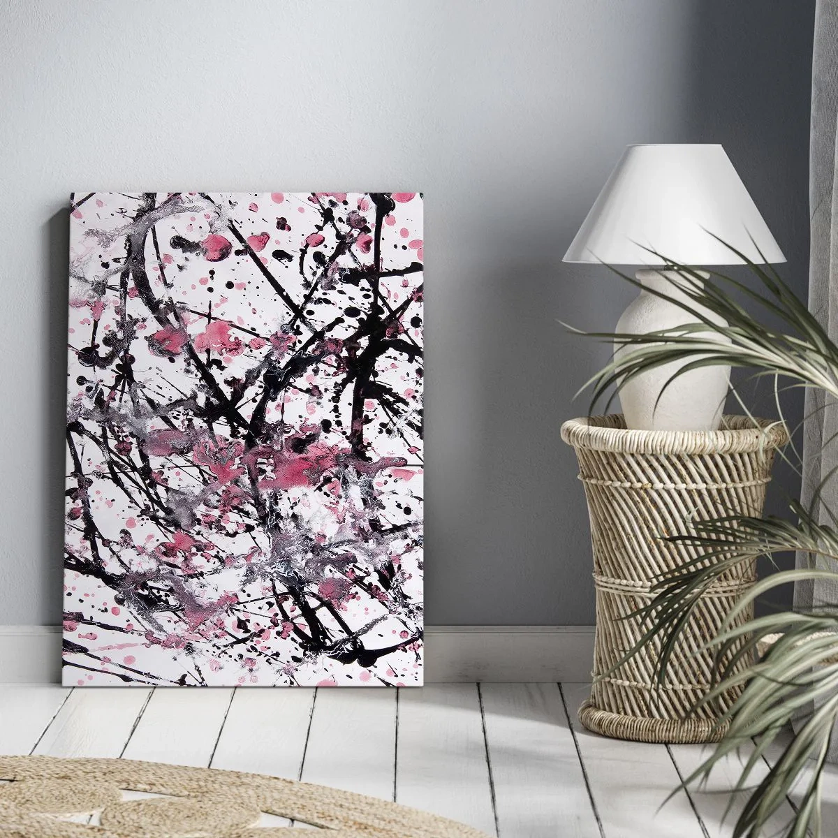 Lærredstryk - Billede på lærred - Livets flygtige natur - 50x70 cm