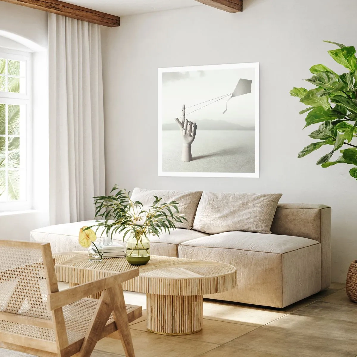 Plakat - Styrkeprøve - 60x60 cm