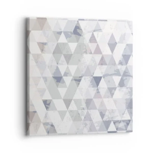 Lærredstryk - Billede på lærred - I takt på tre - 30x30 cm