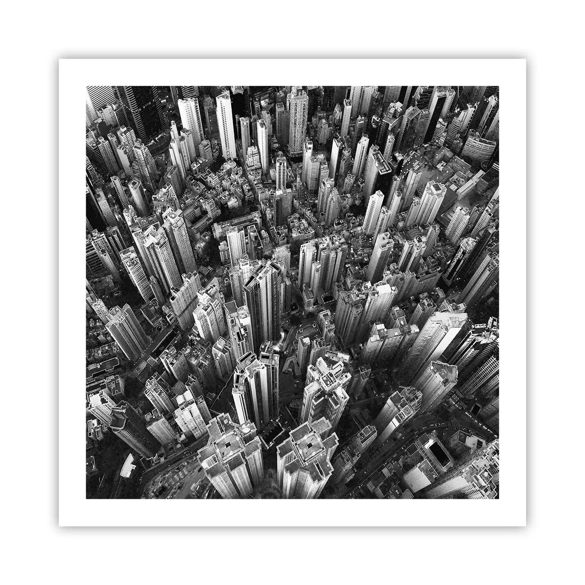 Plakat - Stadig højere og højere - 60x60 cm