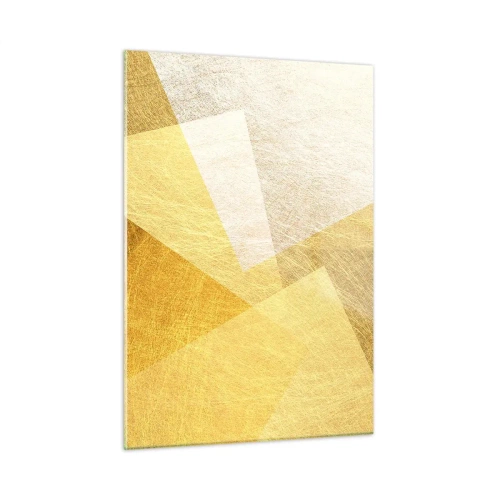 Billede på glas - Geometriens vejr - 50x70 cm