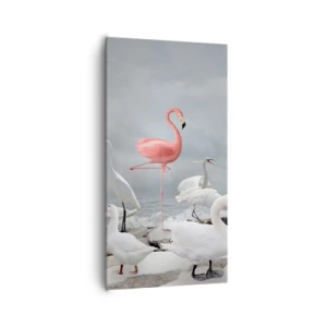 Lærredstryk - Billede på lærred - Hvor kommer jeg fra? - 65x120 cm