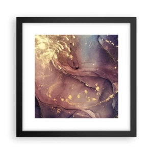 Plakat i sort ramme - Materie og ånd - 30x30 cm