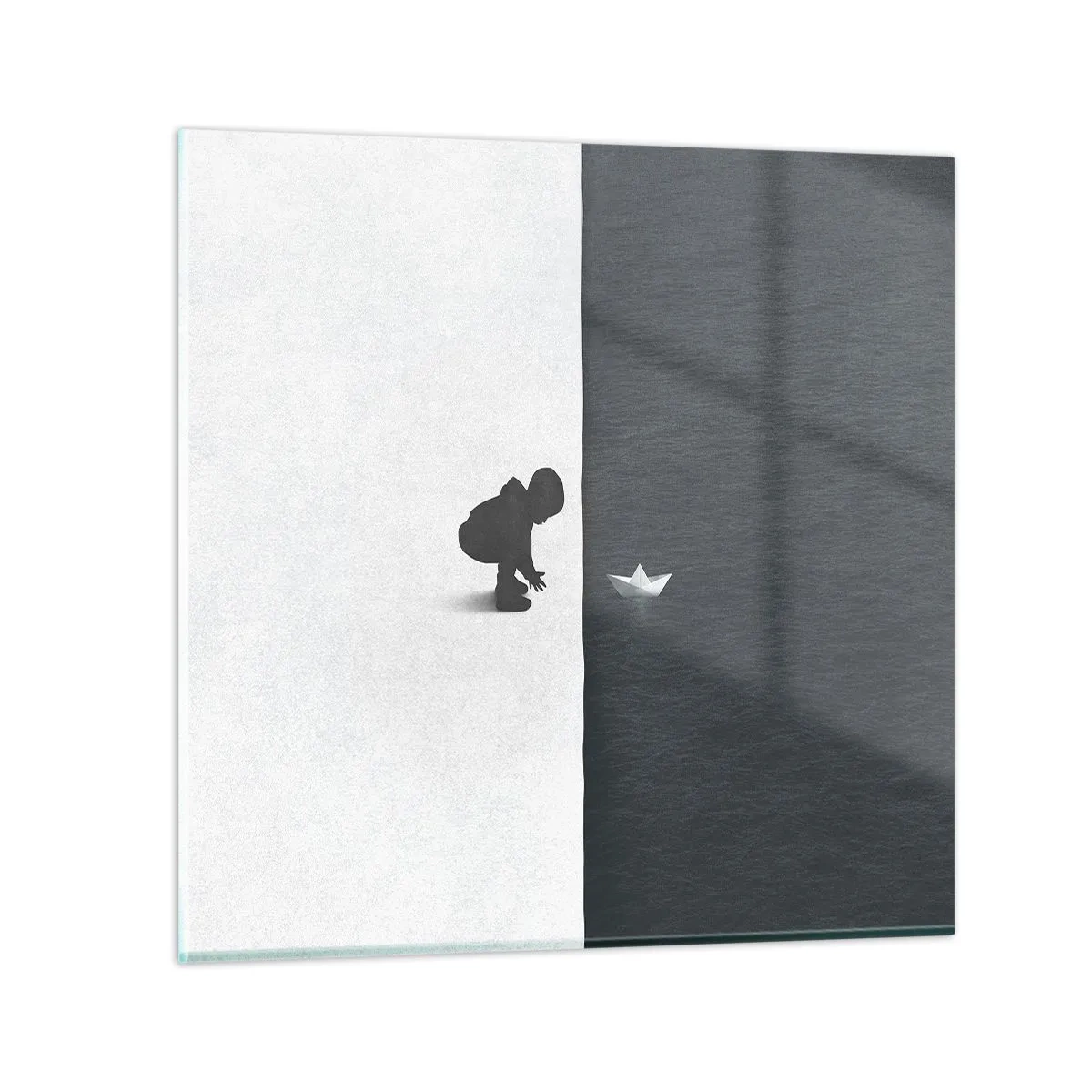 Billede på glas - Stor ekspedition - 30x30 cm