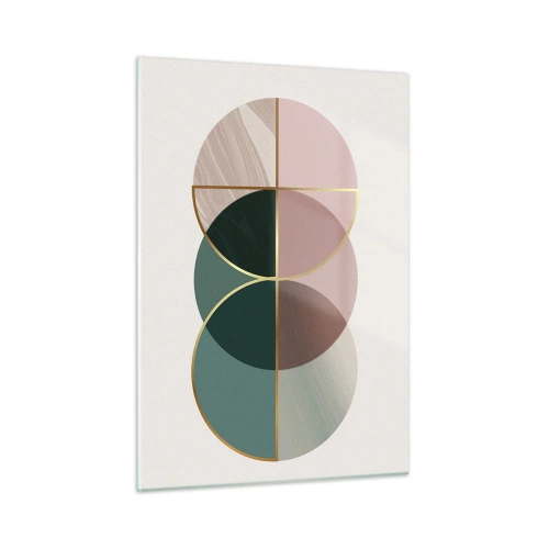 Billede på glas - Hjul for hjul… - 50x70 cm